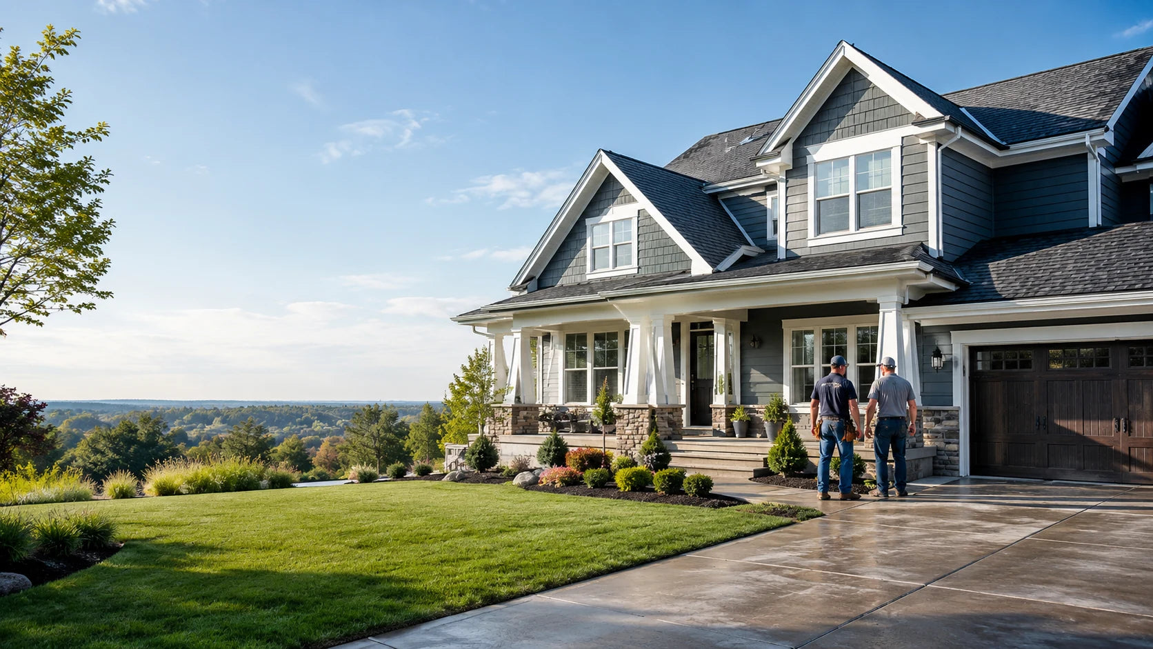 South Jersey homeowner discussing a construction project